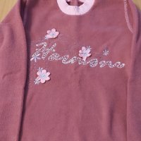 Лилава ватирана блуза, снимка 1 - Детски Блузи и туники - 29932836