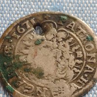 Сребърна монета 6 кройцера 1671г. Леополд първи Кремниц Унгария 12217, снимка 10 - Нумизматика и бонистика - 42915324