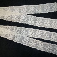 Дантели за чаршафи, ръчно плетени на 1 кука, снимка 1 - Други - 39455079