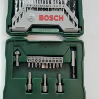 Bosch X-Line комплект от 33 части, свредла, битове, зенкер, 2607019325, снимка 3 - Куфари с инструменти - 34083585