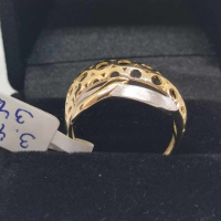 Нов Златен пръстен-3,43гр/14кр, снимка 5 - Пръстени - 44508426