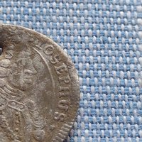 Сребърна монета 3 кройцера 1708г. Йозеф първи Прага Свещена Римска империя 13779, снимка 4 - Нумизматика и бонистика - 42872112
