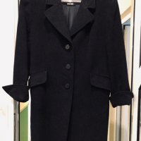 Много скъпо черно палто BAUER POUR FEMME Германия, снимка 3 - Палта, манта - 30336968