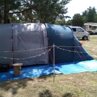 Къмпинг оборудване палатка Easy Camp Palmdale 400. Перфектно състояние и цена. , снимка 4 - Палатки - 42302349