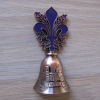 3D Метален магнит-камбанка от Флоренция, Италия-2, снимка 6 - Колекции - 40053211