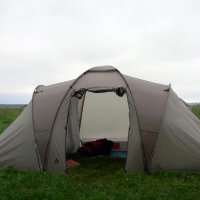 Четириместна палатка "Jesolo 4" с 3 помещения Размери: 440х220х175 см., снимка 6 - Палатки - 35595775