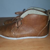 Дамски зимни обувки/ кецове HUB, естествена кожа. Номер 38, снимка 3 - Дамски боти - 31305353