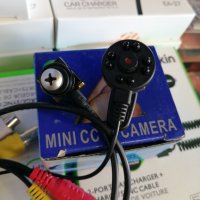 Мини шпионска камера с микрофон и големина на винт 2MP, снимка 1 - Други - 29455131