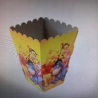Кутийки за пуканки различни детски теми, снимка 10 - Декорация за дома - 40194775