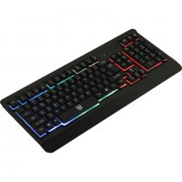 НОВА Светеща Клавиатура Gaming A+ Ghost, Метална, Rainbow подсветка, снимка 3 - Клавиатури и мишки - 39982901
