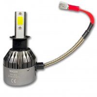  NIKEN LED крушки Н3, 12V-24V, оригинални, снимка 4 - Аксесоари и консумативи - 38359699