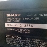 Видеорекордер SHARP VC-582N Made in Japan VHS, снимка 5 - Плейъри, домашно кино, прожектори - 32192411