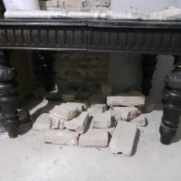 Старинна мебел ретро маса дърворезба ръчна Уникат, снимка 5 - Други стоки за дома - 40334035