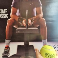 Тенис топка Roland Garros с автограф на Гришо, снимка 1 - Други ценни предмети - 38404007