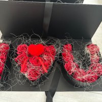 Кутии за св. Валентин с рози, снимка 4 - Подаръци за жени - 44273020