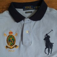 polo ralph lauren - страхотна мъжка тениска КАТО НОВА, снимка 1 - Тениски - 37657374