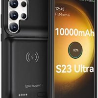 Нов заряден калъф за телефон Samsung S23 Ultra Акумулаторна батерия, снимка 1 - Калъфи, кейсове - 40105645