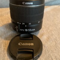 обектив Canon EF-S 18-55mm f/3.5-5.6, снимка 3 - Обективи и филтри - 44302508