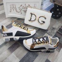 Комплект обувки и чанта D&G, снимка 1 - Маратонки - 29777849