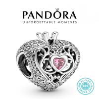 Талисман Пандора сребро проба 925 Pandora Let My Heart Be Your Crown. Колекция Amélie, снимка 1 - Гривни - 44737903