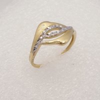 Дамски плътни златни пръстени, снимка 8 - Пръстени - 38540702