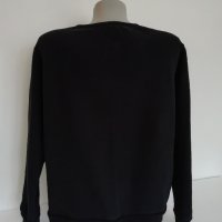 Черна блуза с два цветни орнамента, снимка 3 - Блузи с дълъг ръкав и пуловери - 37829089