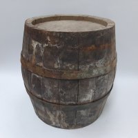 Старо дъбово буре, бъкел(13.1), снимка 4 - Антикварни и старинни предмети - 42575533