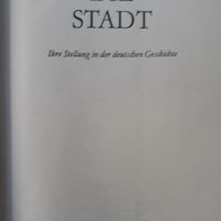 Die Stadt- ihre Stellung in der deutschen Geschichte, Karl Czok, снимка 2 - Специализирана литература - 29868054