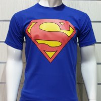 Нова мъжка тениска с трансферен печат Супермен, Superman, снимка 5 - Тениски - 28434592