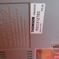 Thomson RR420cd  radio cd clock 2-alarm, снимка 11 - Други - 36708104