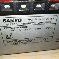sanyo ja-489 stereo amplifier-japan-внос france, снимка 14 - Ресийвъри, усилватели, смесителни пултове - 29676803