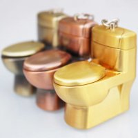Запалка - тоалетна, газова, метална, ключодържател , снимка 2 - Запалки - 31806912