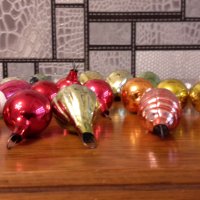 Малки стъклени новогодишни играчки 60лв за всички , снимка 18 - Колекции - 40700254