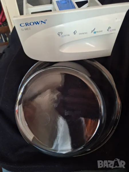 стъкло за люк на пералня и контейнер за препарати, снимка 1