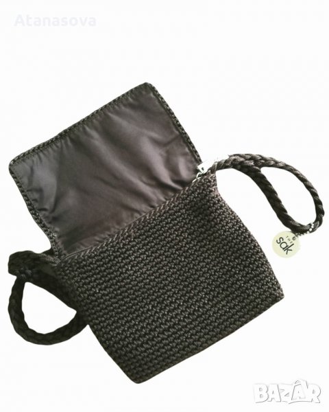 дамска чантичка марка - the sac плетена, снимка 1