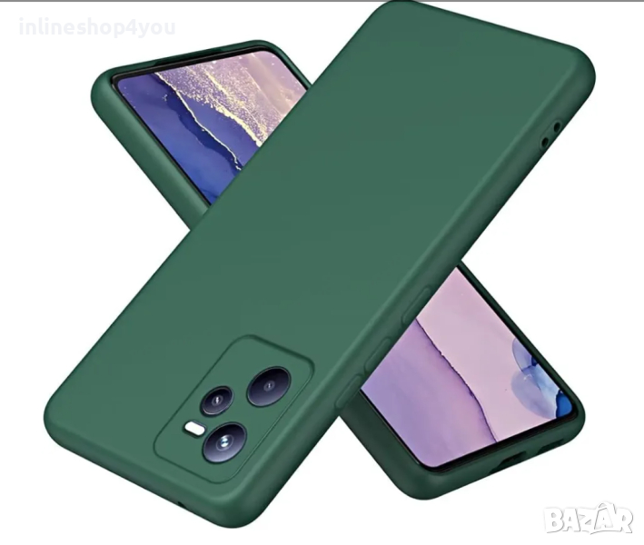Матов Силиконов Кейс за Realme C35 / Различни Цветове, снимка 1