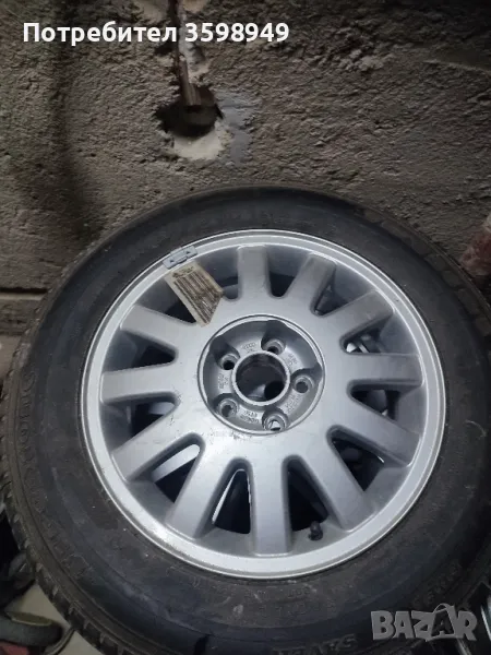 Гума с джанта за AUDI НОВА, снимка 1
