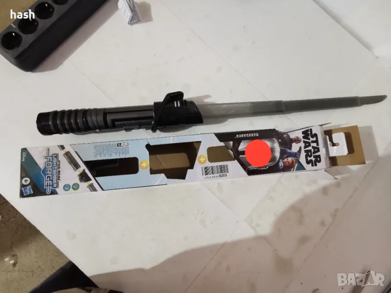 Син светлинен меч Star Wars Hasbro Customizable Lightsaber 2021, снимка 1