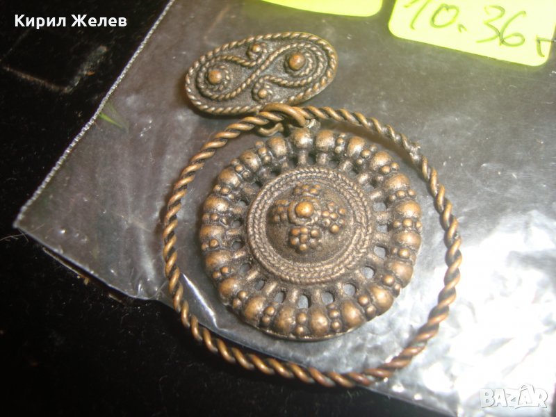 ШКОЛА за АКТИВИСТКИ на ОФ СТАРА СОЦ МЕДНА НАГРАДНА ЗНАЧКА РЪЧНА СБХ ИЗРАБОТКА ФИЛИГРАН 10022, снимка 1