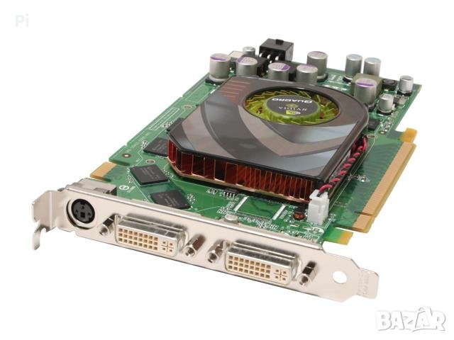 Професионална видеокарта nVidia Quadro FX3500, 256mb GDDR3, 256bit, pcie, снимка 1