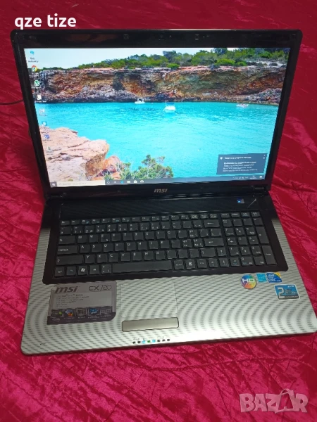лаптоп msi CX720 , снимка 1