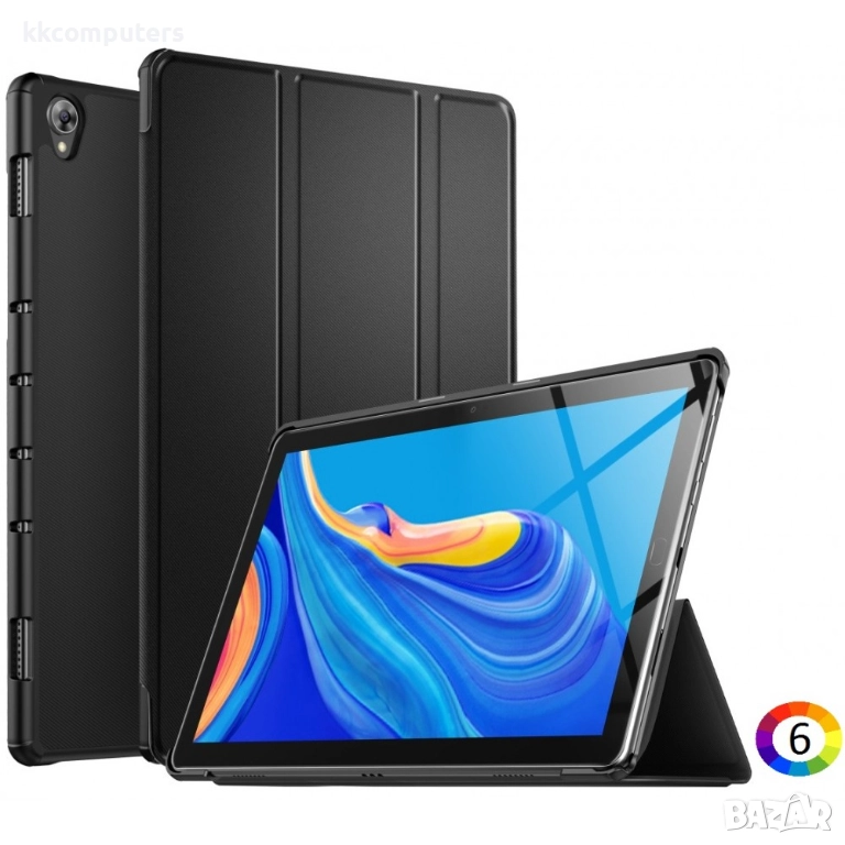 Huawei MediaPad M6 10.8” Кожен Калъф и Протектор, 19,90 лв, снимка 1