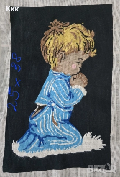 Гоблен „Молещо се момче“, снимка 1