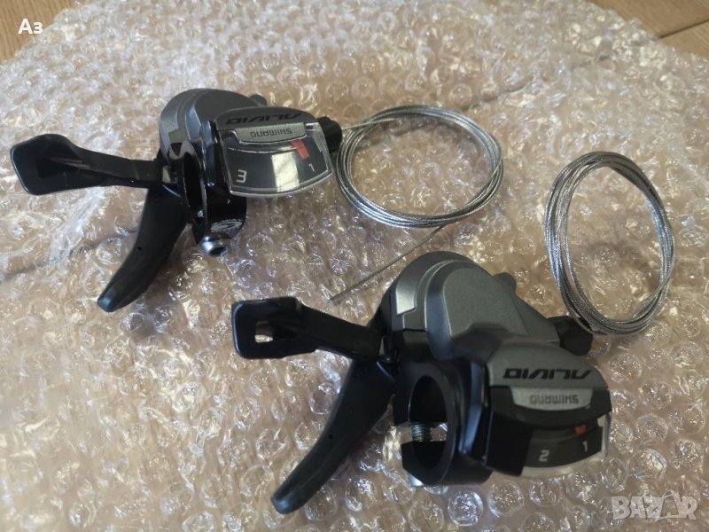 КОМАНДА ЛЯВА SHIMANO SL-M4000/4010 ALIVIO 2S/3S, снимка 1