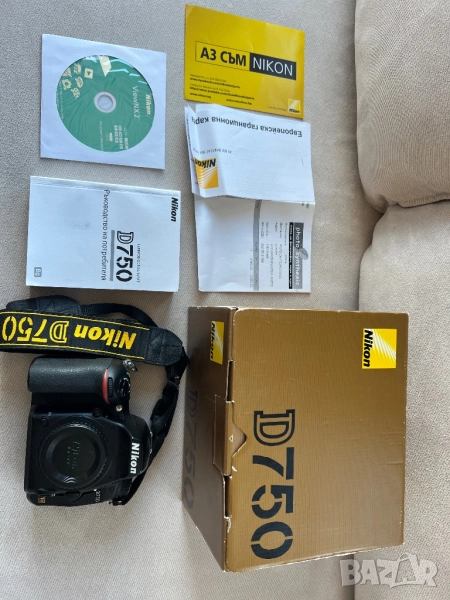 Nikon D750 Digital Camera D750 FX отлично състояние, снимка 1