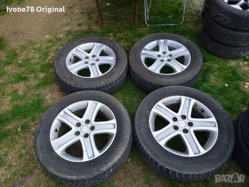 ПРОМО Алуминиеви Джанти за Suzuki Grand Vitara 5x114.3 17цола.Отлично състояние., снимка 1
