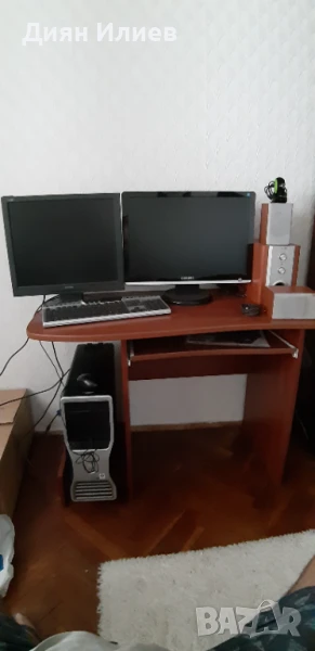 Компютър Dell Монитор Тонколони Клавиатура , снимка 1