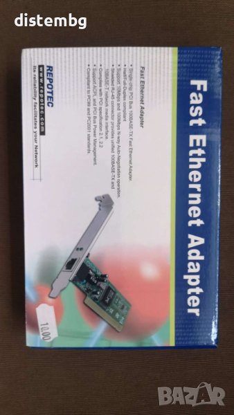 Мрежова карта LAN CARD REPOTEC RTL8139, снимка 1