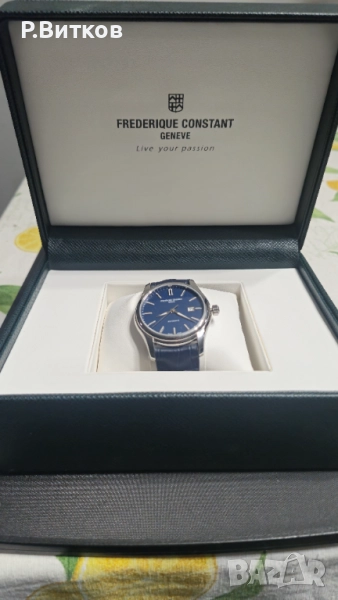 Мъжки часовник Frederique Constant  със сертификат, снимка 1