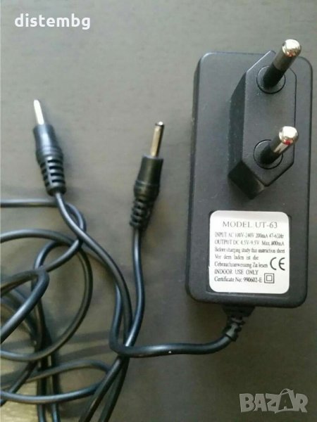 Зарядно устройство  UT-63 AC ADAPTER DC 4.5V 9.5V, снимка 1